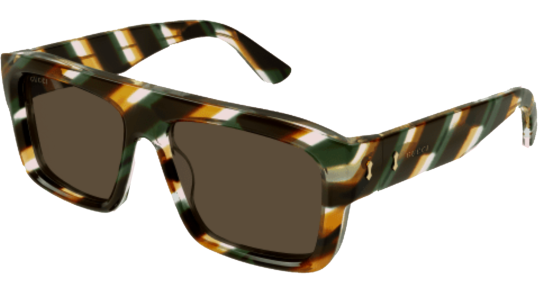 Occhiali da sole uomo Luxury Gucci GG1461S havana brown (003) nuova collezione