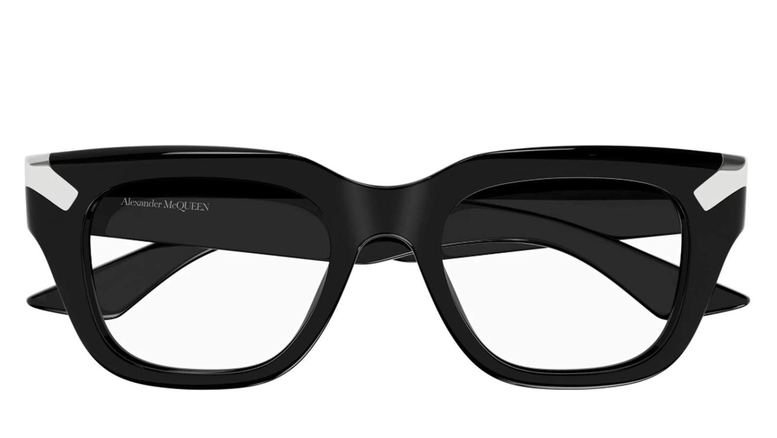 Men's eyeglasses Luxury Alexander Mcqueen AM0443O black (001) new collection