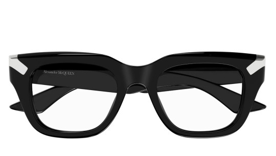 Men's eyeglasses Luxury Alexander Mcqueen AM0443O black (001) new collection