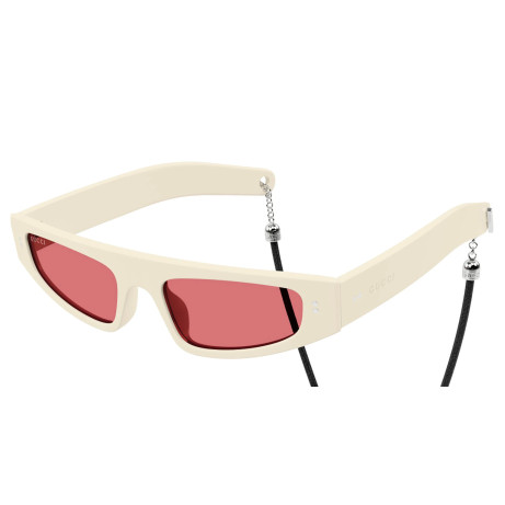 Luxury women s sunglasses Gucci GG1634S Ivory Red (007) new collection 2
