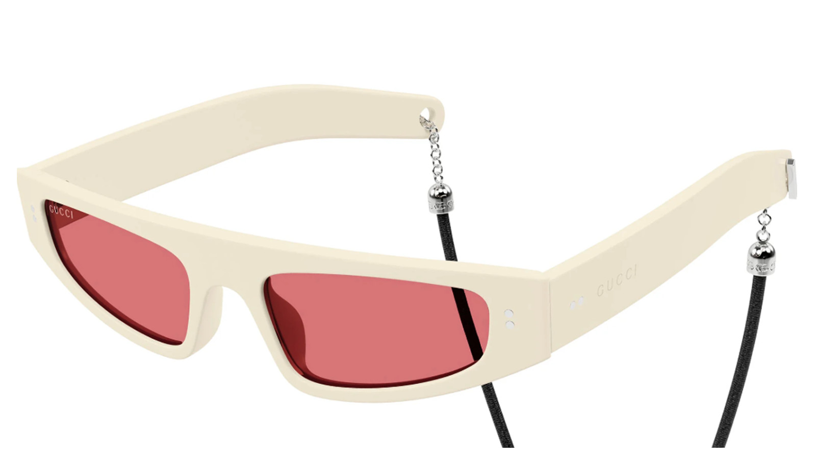 Luxury women s sunglasses Gucci GG1634S Ivory Red (007) new collection