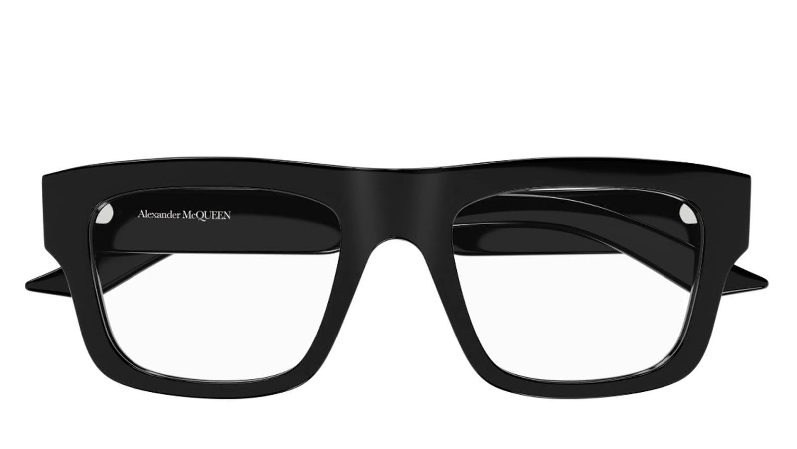 Men's eyeglasses Luxury Alexander Mcqueen AM0452O black (001) new collection