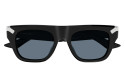 Occhiali da sole uomo Luxury Alexander Mcqueen AM0441S black blue (002) nuova collezione