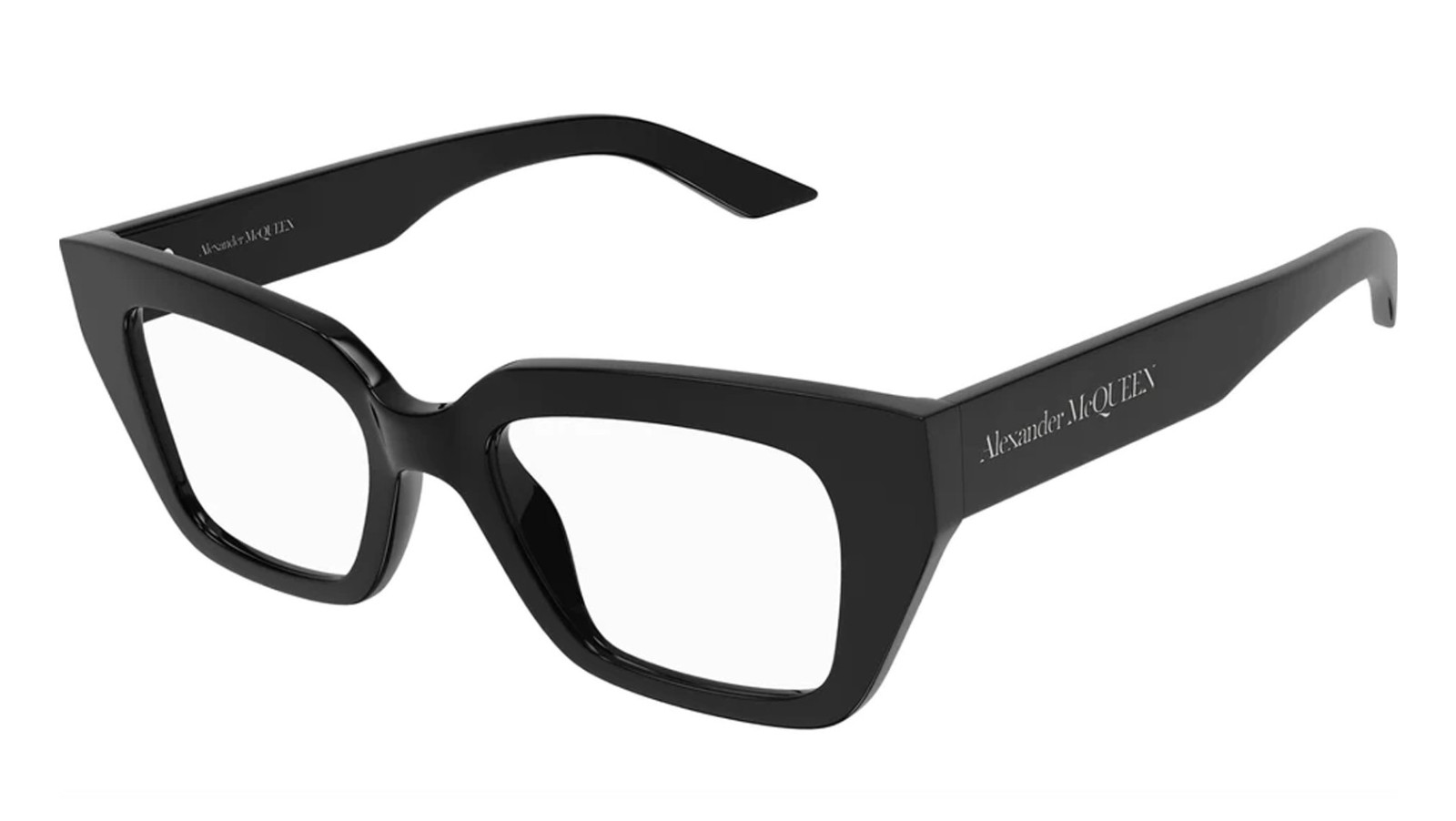Women's eyeglasses Luxury Alexander Mcqueen AM0453O black (001) new collection