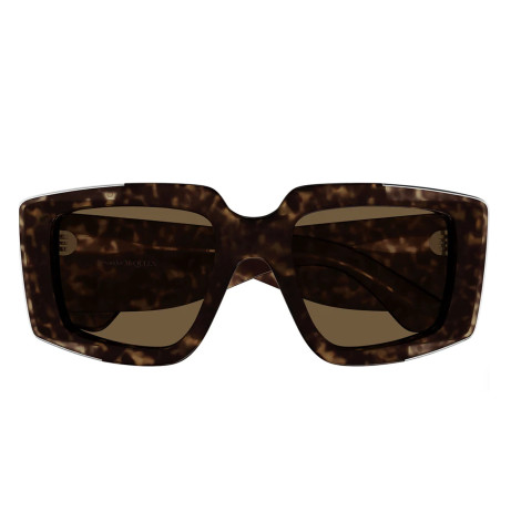 Alexander Mcqueen AM0446S Havana Brown (002)