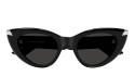 Luxury women s sunglasses Alexander Mcqueen AM0442S black grey (001) new collection