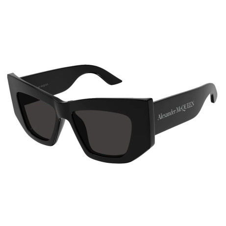 Occhiali da sole donna Luxury Alexander Mcqueen AM0448S 001 black black grey nuova collezione 2