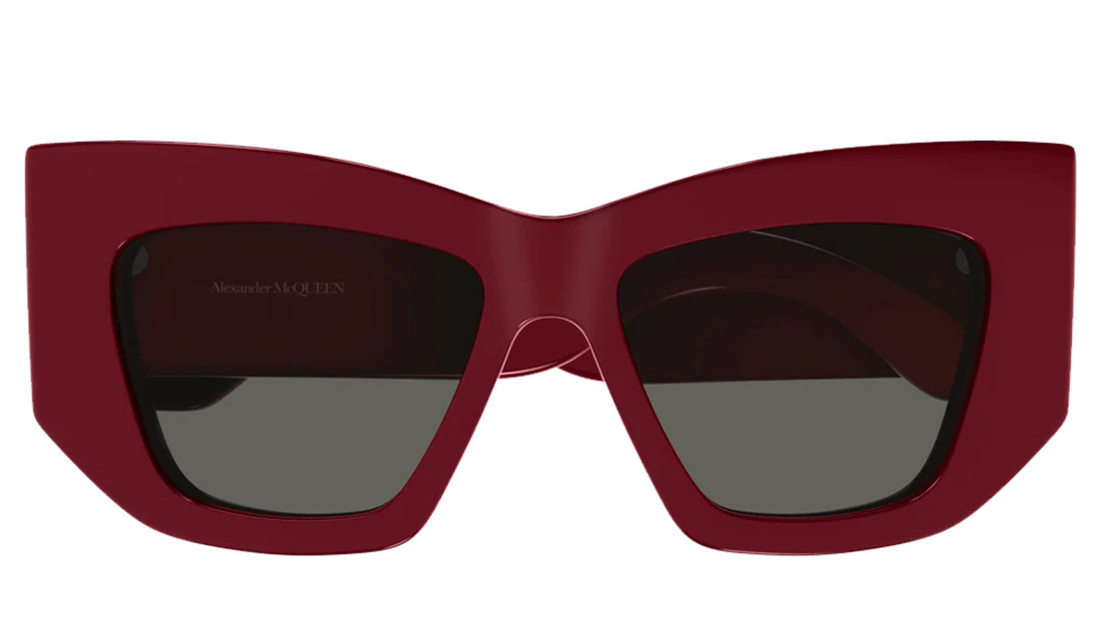 Luxury women s sunglasses Alexander Mcqueen AM0448S Red Grey (003) new collection