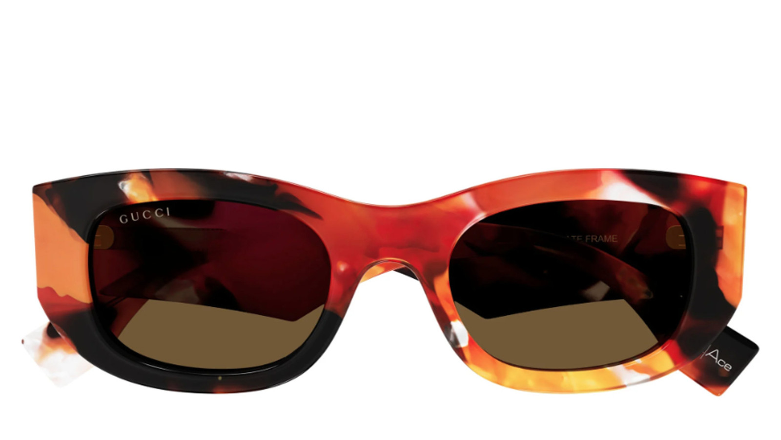 Occhiali da sole uomo donna Luxury Gucci GG1627S orange brown (001) nuova collezione