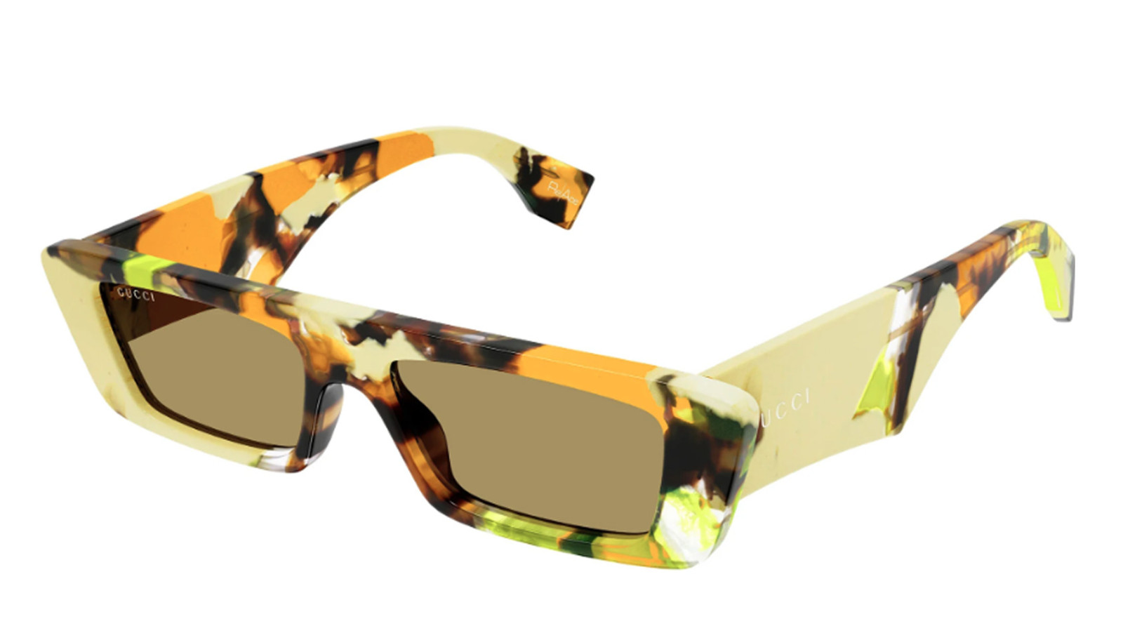 Occhiali da sole uomo Luxury Gucci GG1625S yellow brown (001) nuova collezione