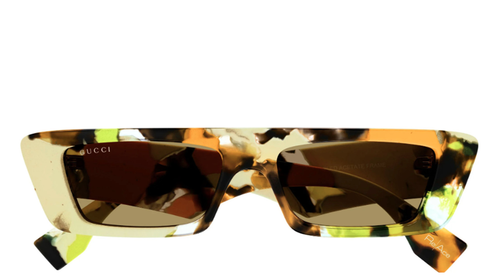 Occhiali da sole uomo Luxury Gucci GG1625S yellow brown (001) nuova collezione