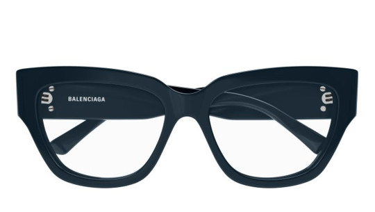 Occhiali da vista donna Luxury Balenciaga BB0326O blue (005) nuova collezione