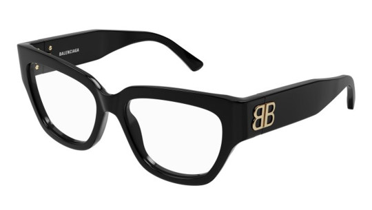 Women's eyeglasses Luxury Balenciaga BB0326O black (001) new collection