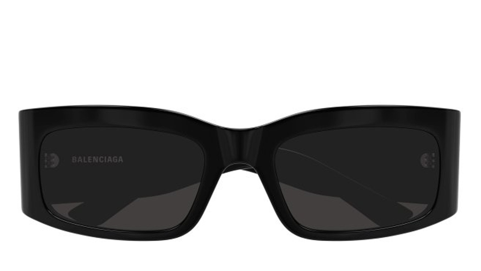 Occhiali da sole uomo donna Luxury Balenciaga BB0328S black grey (001) nuova collezione