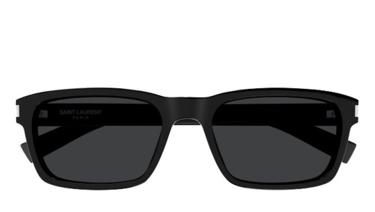 Occhiali da sole uomo Luxury Saint Laurent SL 662 black crystal (001) nuova collezione