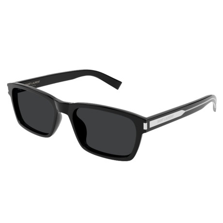 Occhiali da sole uomo Luxury Saint Laurent SL 662 black crystal (001) nuova collezione 2