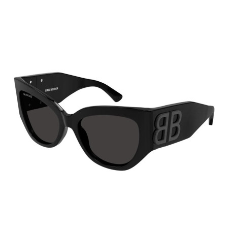 Occhiali da sole donna Luxury Balenciaga BB0322S black grey (001) nuova collezione 2
