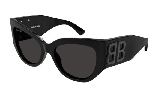 Luxury women s sunglasses Balenciaga BB0322S Black Grey (001) new collection