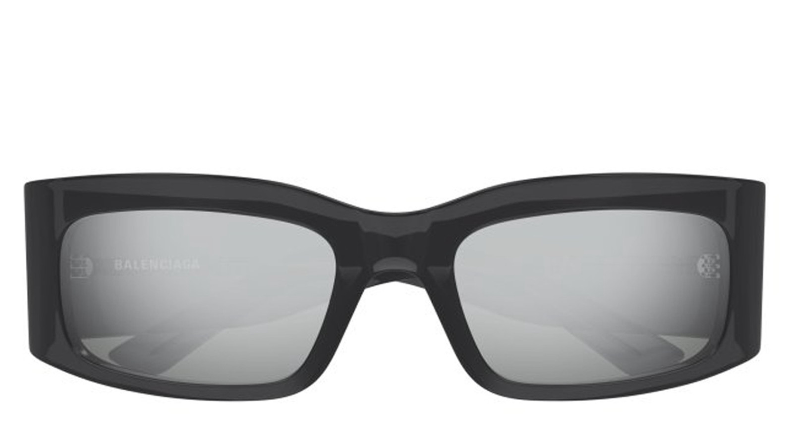 Occhiali da sole uomo donna Luxury Balenciaga BB0328S grey silver (003) nuova collezione