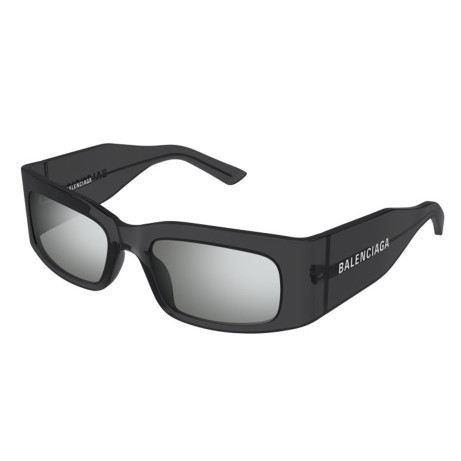 Occhiali sole uomo donna Luxury Balenciaga BB0328S grey silver (003) nuova collezione 2