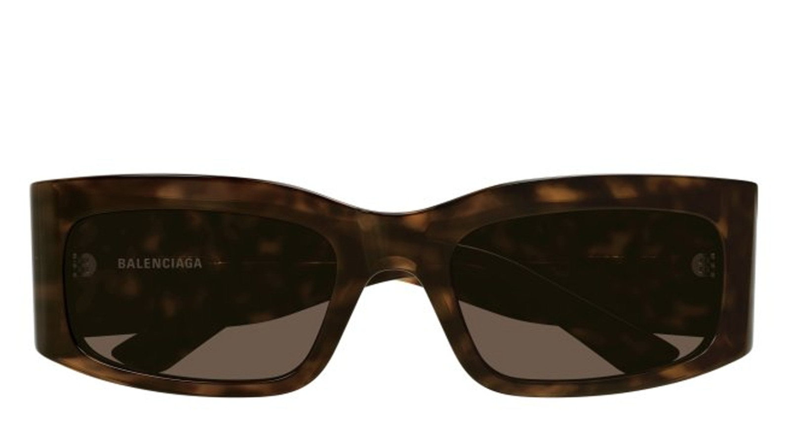 Occhiali da sole uomo donna Luxury Balenciaga BB0328S havana brown (002) nuova collezione