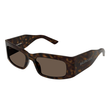 Occhiali sole uomo donna Luxury Balenciaga BB0328S havana brown (002) nuova collezione 2
