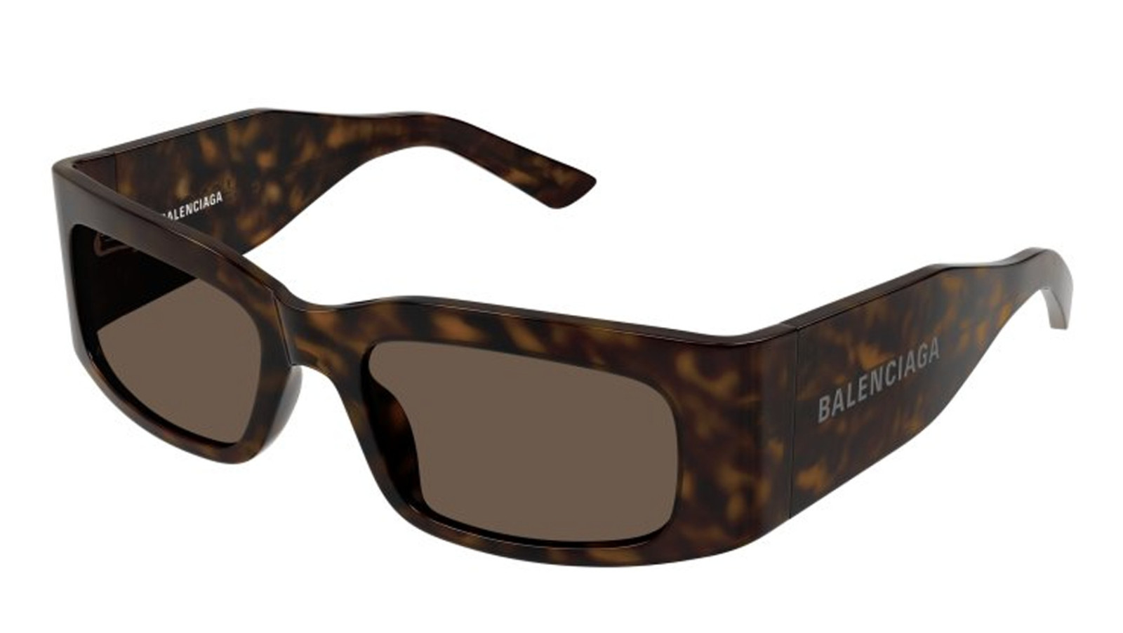 Occhiali da sole uomo donna Luxury Balenciaga BB0328S havana brown (002) nuova collezione