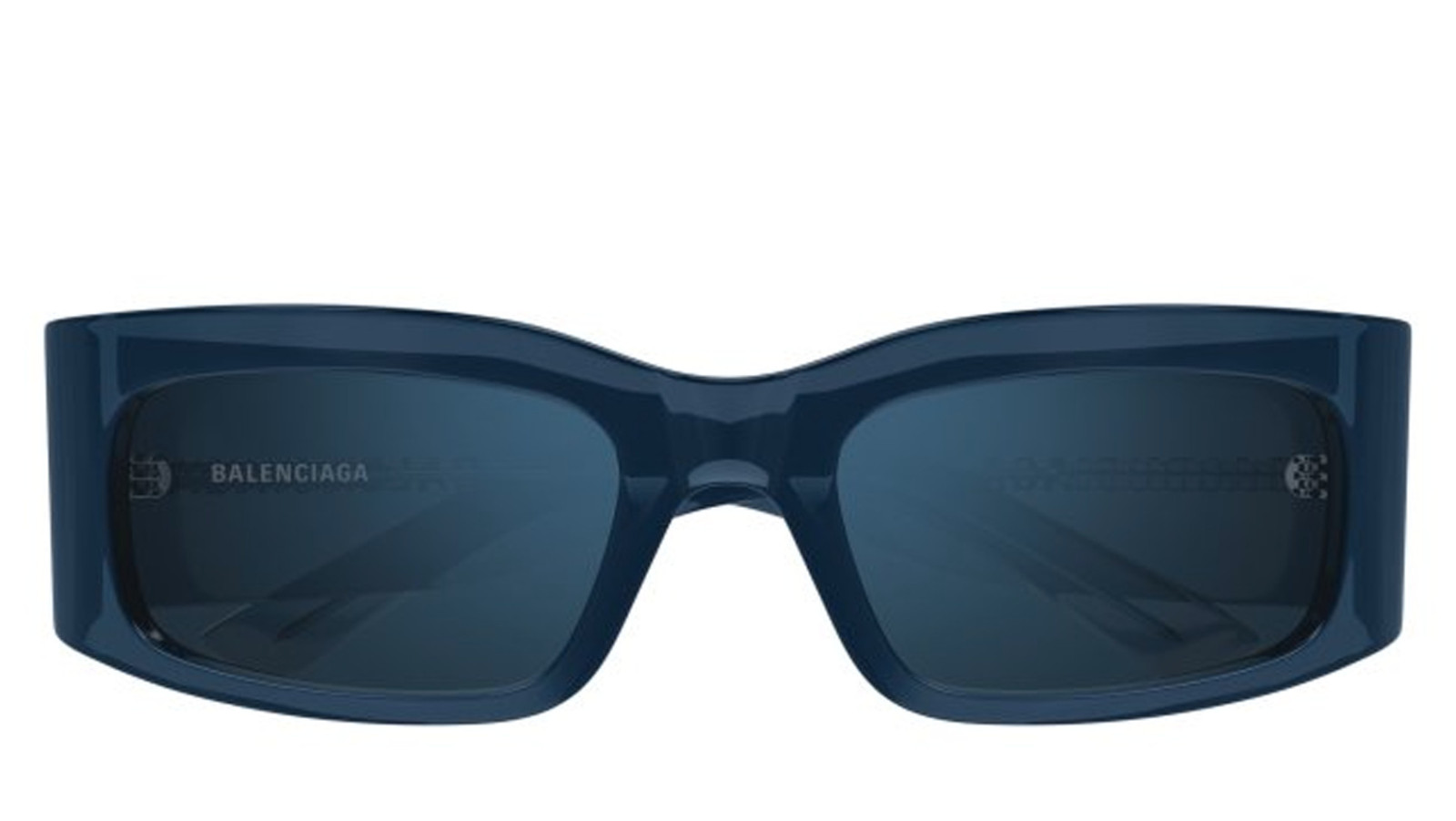 Occhiali da sole uomo donna Luxury Balenciaga BB0328S blue (004) nuova collezione