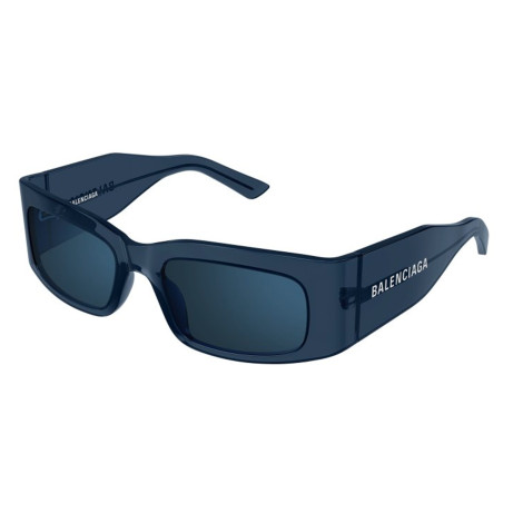 Occhiali sole uomo donna Luxury Balenciaga BB0328S blue (004) nuova collezione 2