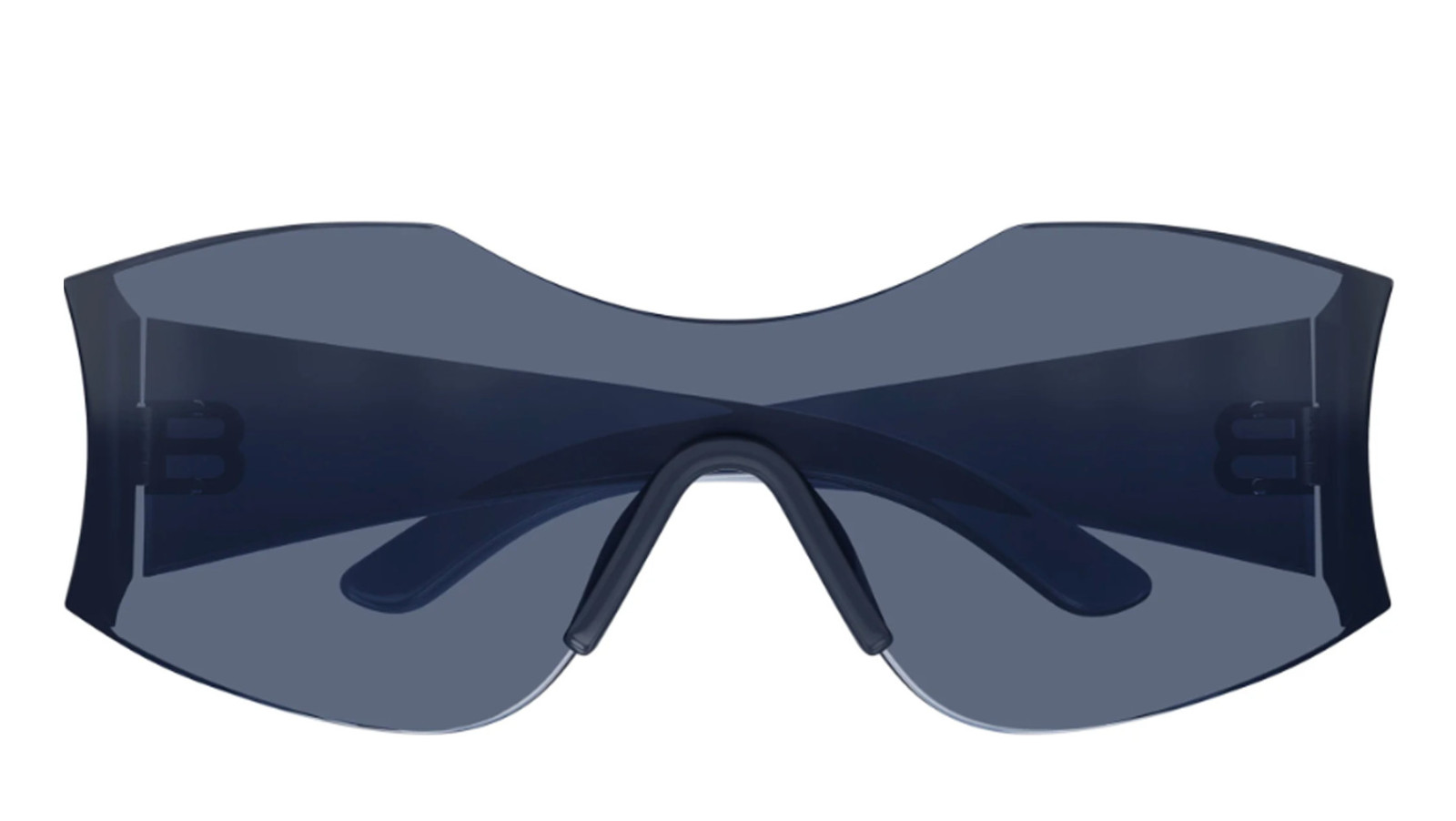 Occhiali sole uomo donna Luxury Balenciaga BB0292S blue (002) nuova collezione