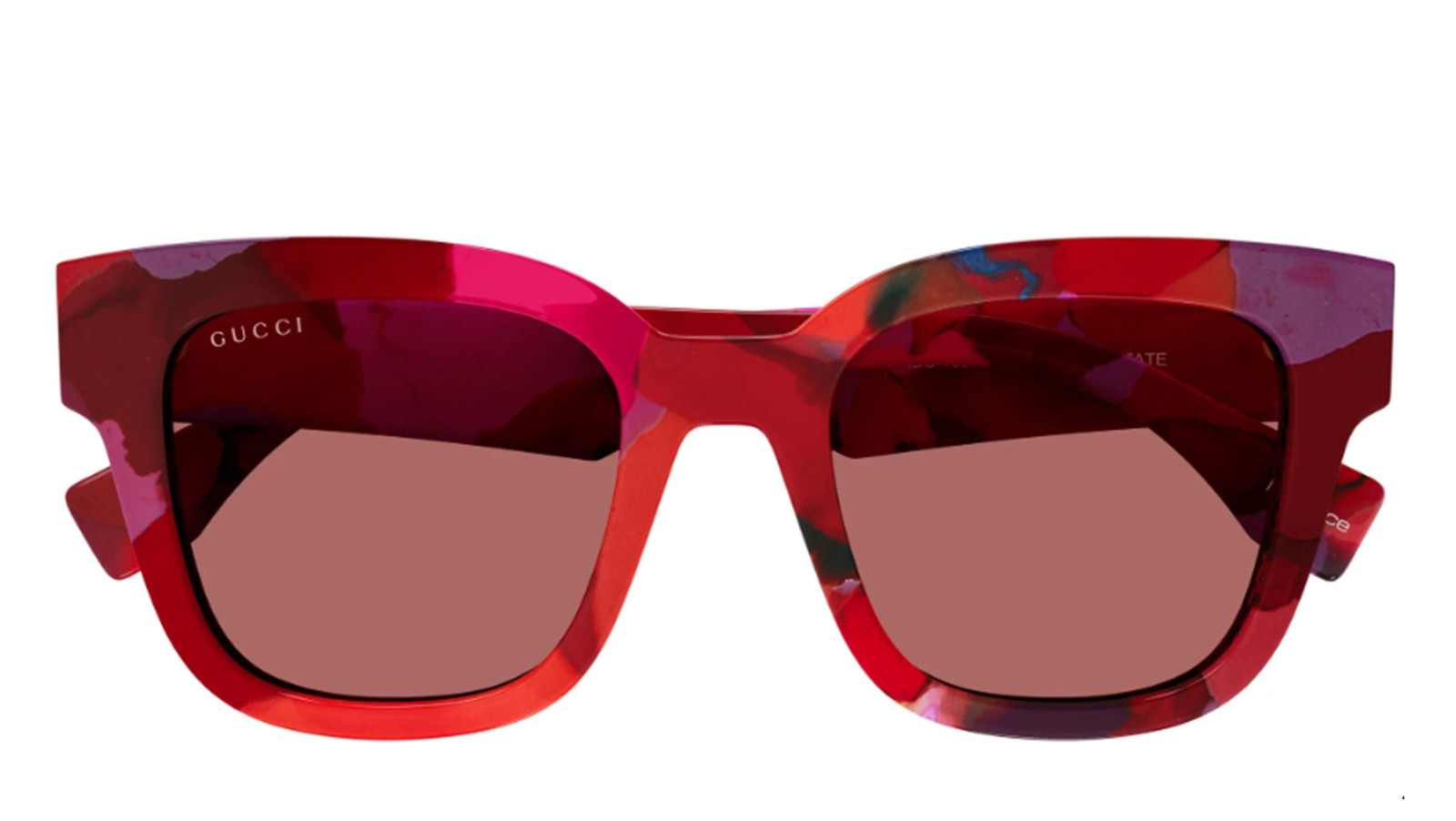 Luxury women s sunglasses Gucci GG1624S Red Orange (001) new collection