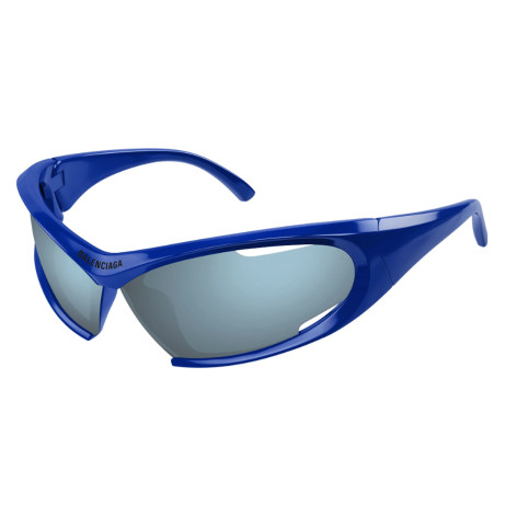 Occhiali da sole uomo donna Luxury Balenciaga BB0318S blue (002) nuova collezione 2