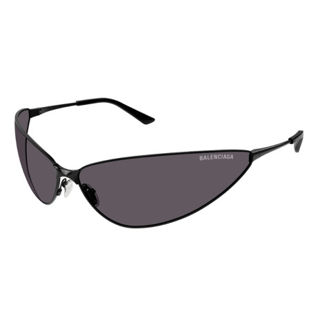 Occhiali sole uomo donna Luxury Balenciaga BB0315S black grey (002) nuova collezione 2