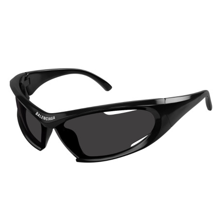 Occhiali sole uomo donna Luxury Balenciaga BB0318S black grey (001) nuova collezione 2