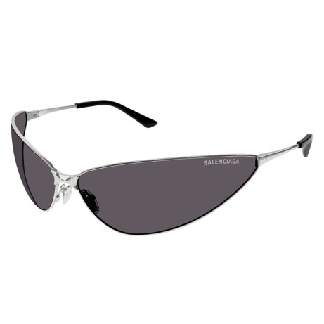 Occhiali da sole uomo donna Luxury Balenciaga BB0315S silver grey (004) nuova collezione 2