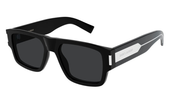 Occhiali da sole uomo Luxury Saint Laurent SL 659 black crystal (001) nuova collezione