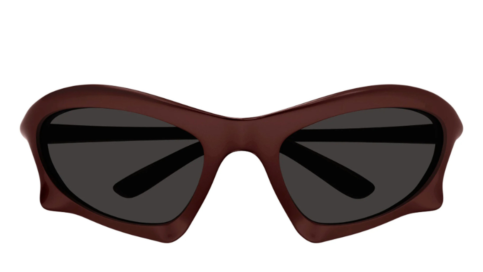 Occhiali da sole uomo Luxury Balenciaga BB0229S burgundy grey (005) nuova collezione