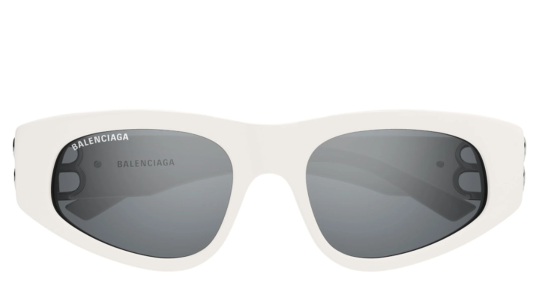 Occhiali da sole donna Luxury Balenciaga BB0095S white silver (021) nuova collezione