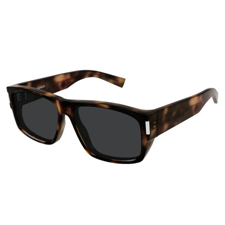 Occhiali da sole uomo Luxury Saint Laurent SL 689 havana black (002) nuova collezione 2