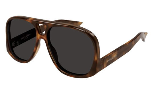Occhiali da sole donna Luxury Saint Laurent SL 652 SOLACE havana black (003) nuova collezione