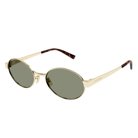 Luxury women s sunglasses Saint Laurent SL 692 gold green (003) new collection 2