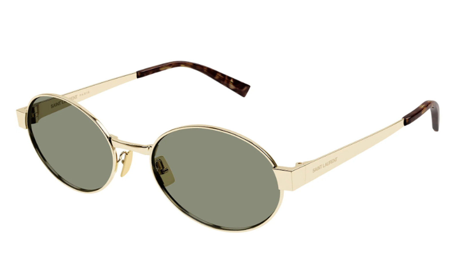 Luxury women s sunglasses Saint Laurent SL 692 gold green (003) new collection