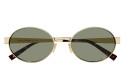 Luxury women s sunglasses Saint Laurent SL 692 gold green (003) new collection