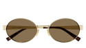 Luxury women s sunglasses Saint Laurent SL 692 gold brown (004) new collection