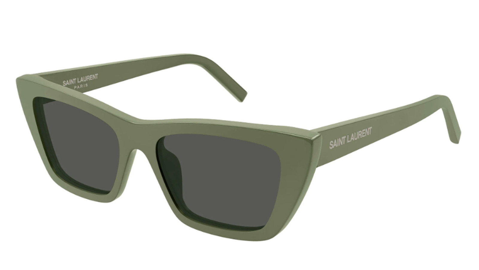 Luxury women s sunglasses Saint Laurent SL 276 MICA green grey (057) new collection