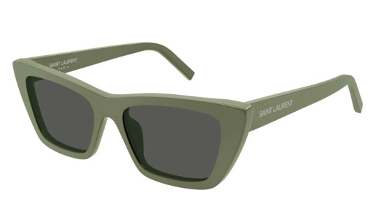Luxury women s sunglasses Saint Laurent SL 276 MICA green grey (057) new collection