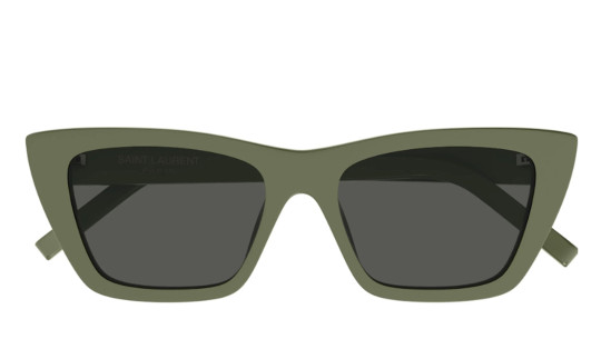 Luxury women s sunglasses Saint Laurent SL 276 MICA green grey (057) new collection