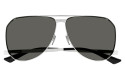 Occhiali da sole uomo Luxury Saint Laurent SL 690 DUST silver grey (002) nuova collezione