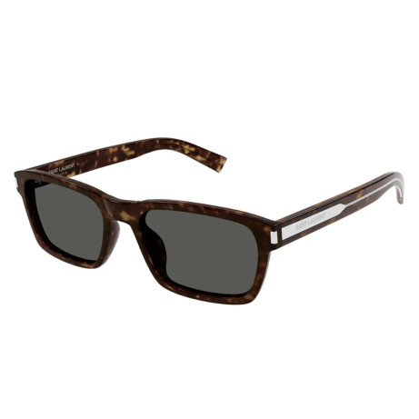 Occhiali da sole uomo Luxury Saint Laurent SL 662 havana crystal grey (004) nuova collezione 2