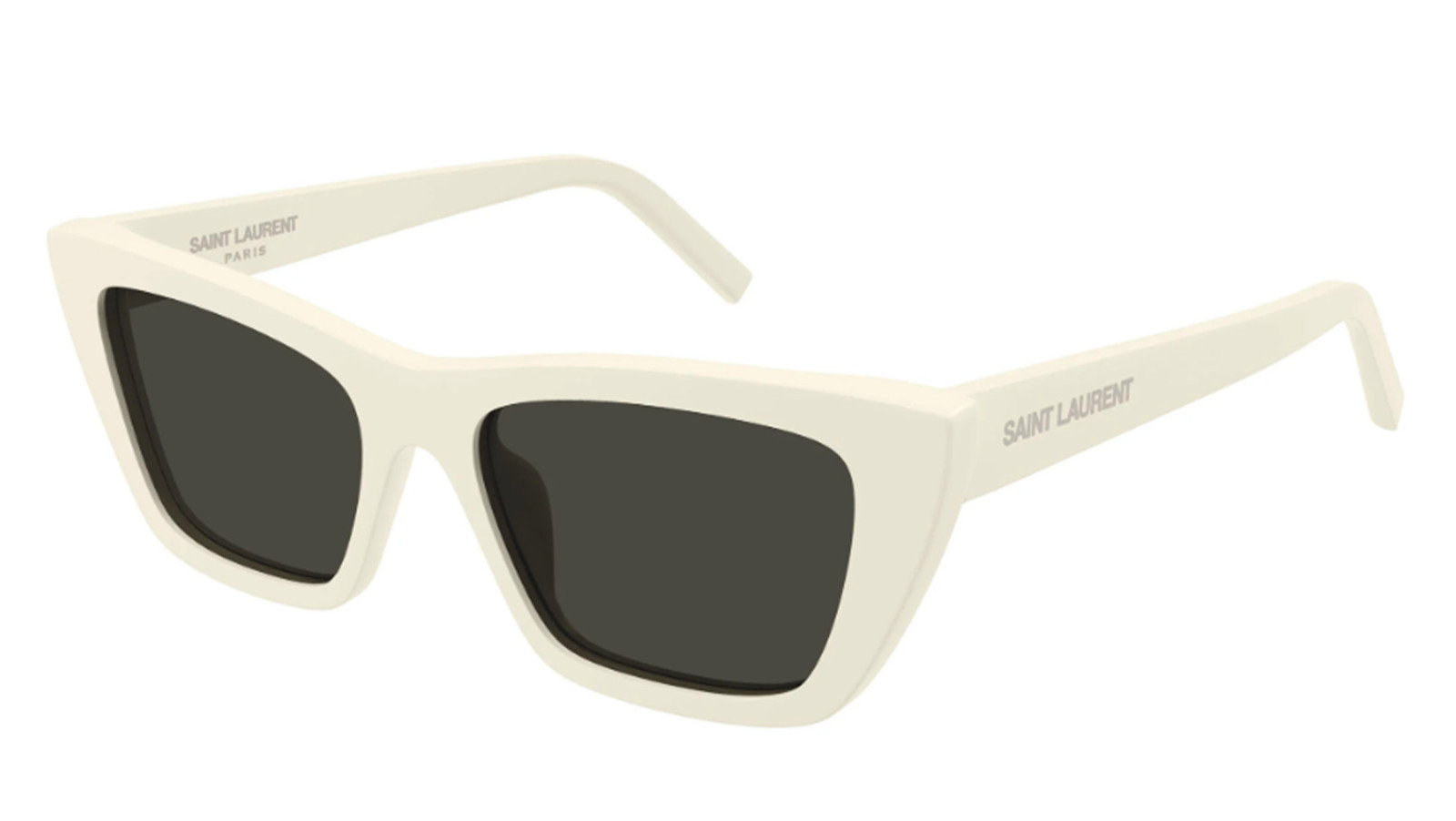 Luxury women s sunglasses Saint Laurent SL 276 MICA ivory grey (056) new collection